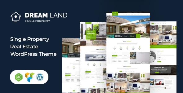 DREAM 2.5 - LAND- Single Property Real Estate WordPress Theme