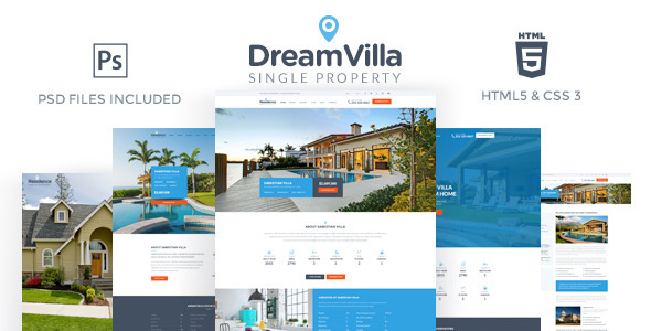 DreamVilla 1.2 - Single Property HTML Template