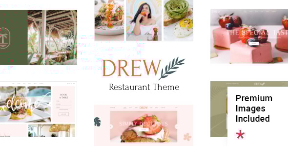Drew 1.2 - Restaurant WordPress Theme