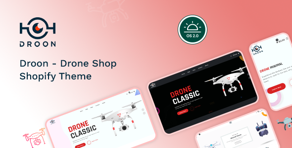 Droon 1.1.1 - Single Product Shop Shopify Theme