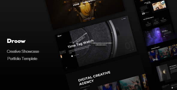 Droow 4 - Creative Showcase Portfolio Template