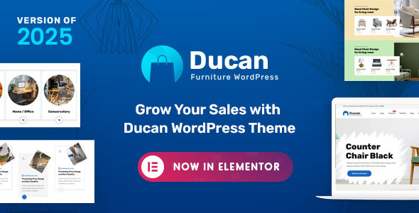 Ducan 5.7 - Furniture Store WordPress Theme