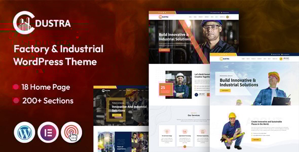 Dustra - Factory Industrial WordPress