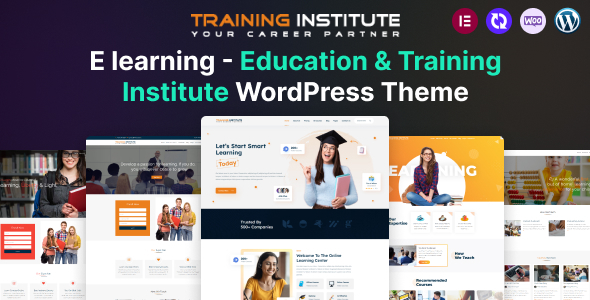 E learning 2.8 - Education & Training Institute WordPress Theme