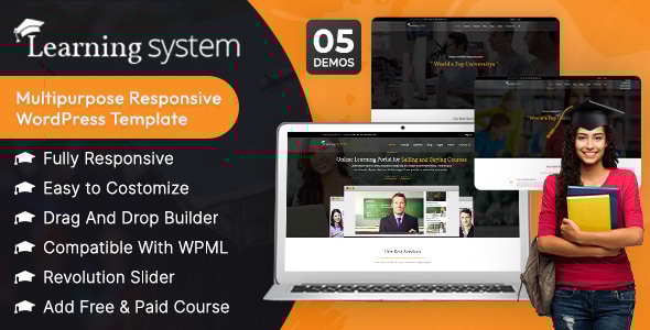 e-Learning 1.0.6 - LMS WordPress Theme
