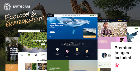 EarthCare 1.1 - Ecology and Environment WordPress Theme