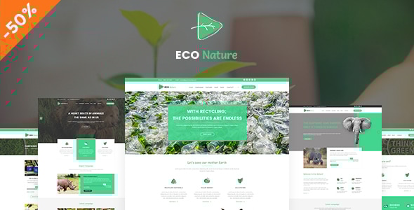 Eco 1.6.8 - Eco Nature WordPress Theme