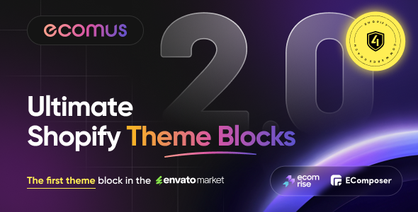 Ecomus 1.0 - Ultimate Shopify OS 3.0 (Theme Block)