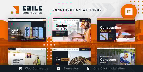 Edile 5.0 - Construction Company WordPress