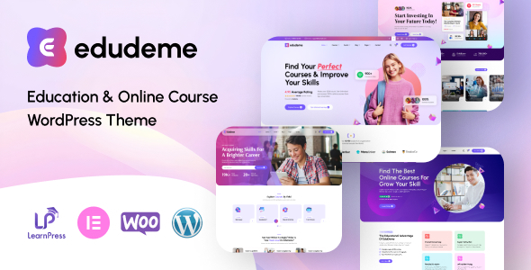 Edudeme 10.3 - Education & Online Course WordPress Theme