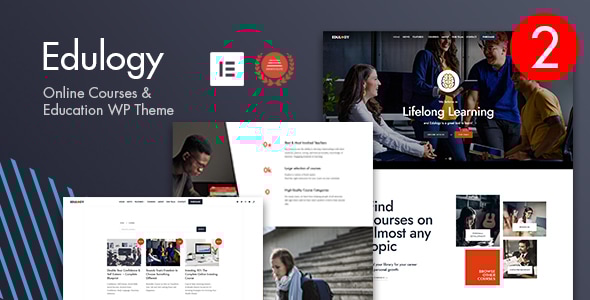 Edulogy 2.3 - E-learning and Courses WordPress Theme