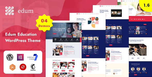 Edum 6.9 - LMS & Education WordPress Theme