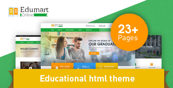 Edumart 1.0.3 - Education Template