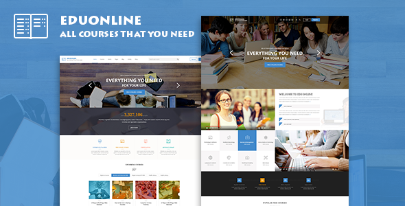 Eduonline 1.5.2 - Education & University WordPress Theme