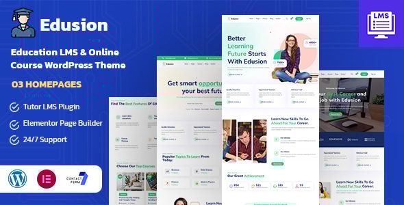 Edusion 1.6 - Education LMS WordPress Theme