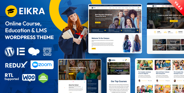 Eikra 8.0 Education WordPress Theme