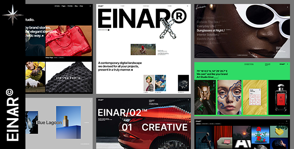 Einar 1.3.1 - Design Agency WordPress Theme