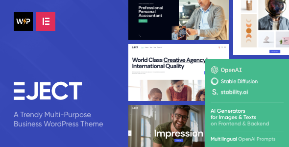 Eject 2.17 - Web Studio & Creative Agency WordPress Theme