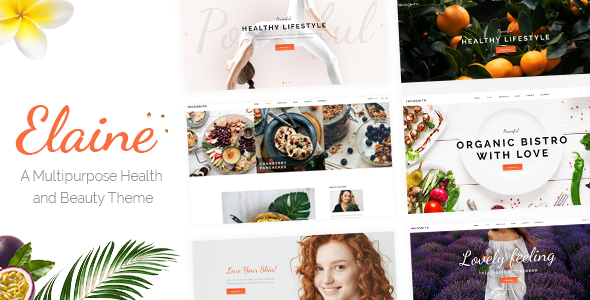 Elaine 1.6 - Modern Beauty WordPress Theme