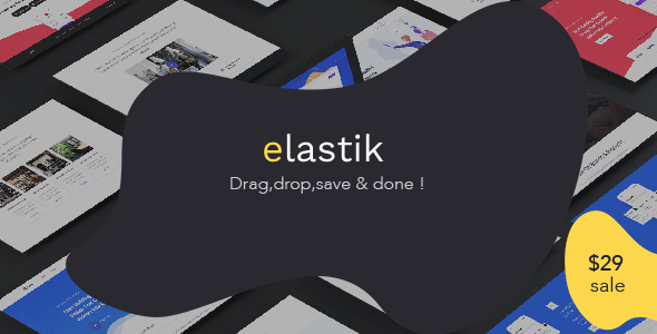 Elastik 9.01.2019 - App  SEO  Startup  SAAS WordPress Theme