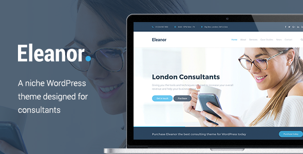 Eleanor 1.2 - Consulting Business WordPress Theme