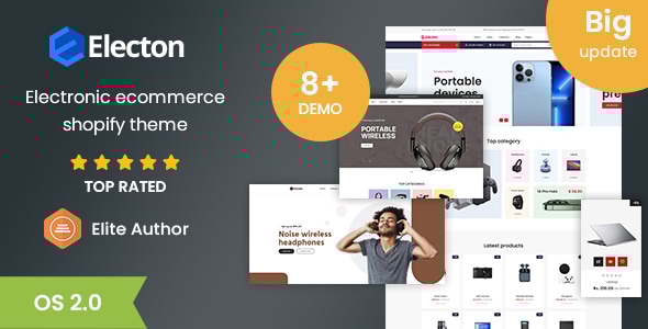 Electon- The Single Product Electronics & Gadgets eCommerce Shopify Theme