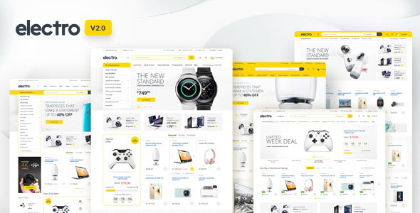 Electro 2 Premium Responsive Magento 2  RTL supported