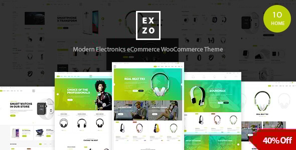Electronics eCommerce WordPress Woocommerce Theme 3.5.6 - Exzo