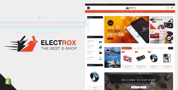 Electrox 1.1 - Shopify Electronics and Responsive Digital Theme
