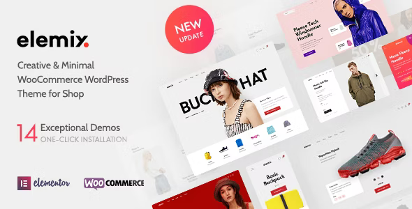 Elemix 1.2.4 - Modern & Creative Elementor WooCommerce Theme