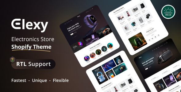 Elexy 4.0.3 - Electronics Store Shopify Theme OS 2.0