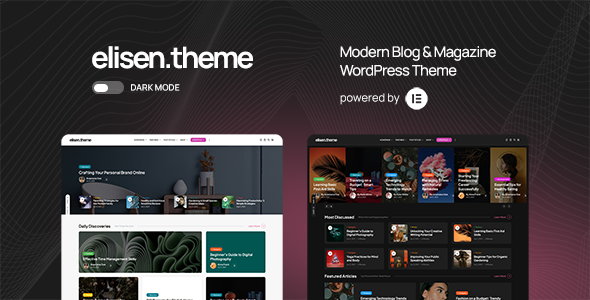 Elisen 8.4 - Blog & Magazine WordPress Theme