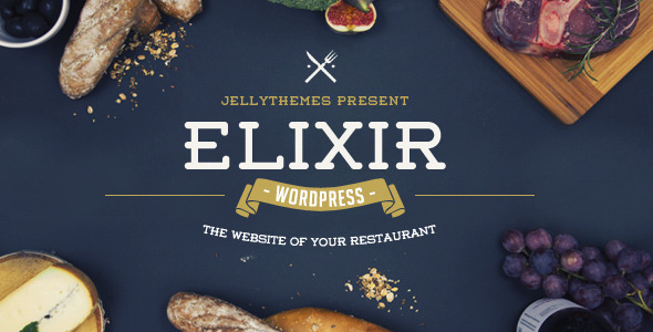 Elixir 4 Restaurant WordPress Theme