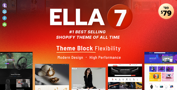 Ella 6.0 Multipurpose Shopify Theme OS 3.0 (Theme Block)