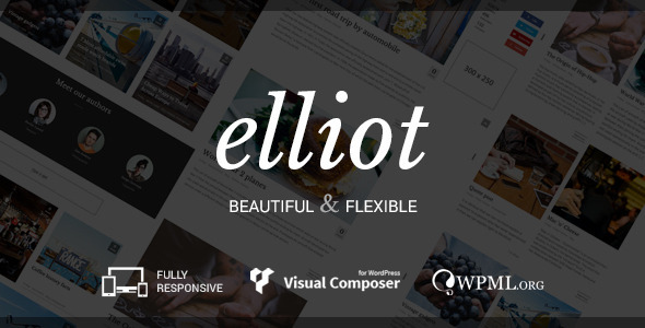 Elliot 1.0.17 - Clean Blog-Magazine WordPress Theme