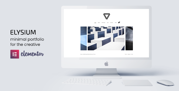 Elysium 5.3.3 - Minimal WordPress Portfolio Theme