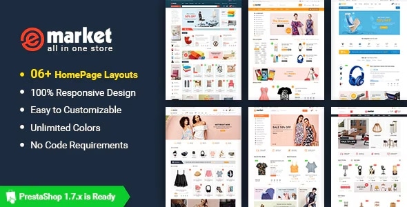 eMarket 1.7.0 - Premium Responsive PrestaShop 1.7 Theme