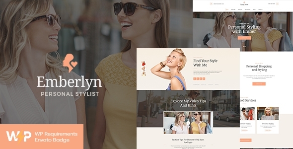 Emberlyn 1.3.2 - Personal Stylist & Fashion Clothing WordPress Theme