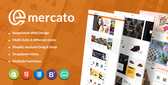 Emercato  Multi-purpose Responsive Shopify Theme