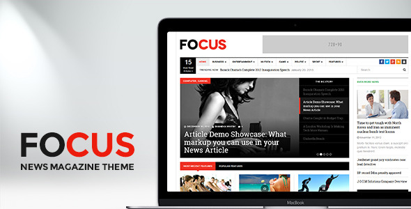EMO Focus 1.3.3 - Modern Lightweight News Magazine theme