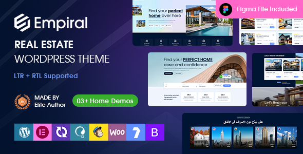 Empiral 6.7.35 - Real Estate WordPress Theme