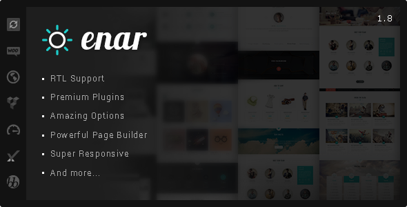 Enar 1.8 - Responsive Multi-Purpose WordPress Theme