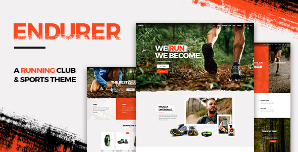 Endurer 1.6 - Running Club and Sports WordPress Theme