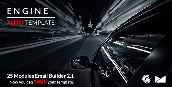 Engine Email Template  Online Emailbuilder 2.1