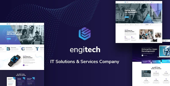 Engitech 1.3.0 - IT Solutions & Services HTML5 Template