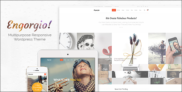 Engorgio  All Purpose Expressive WordPress Theme - Responsive