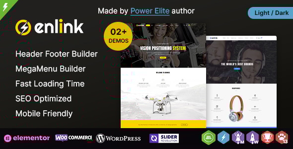 Enlink 3.4.0 - Single Product WooCommerce Theme
