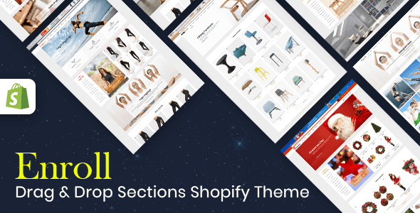 Enroll 4.0 - Multipurpose Responsive Shopify Theme (Sections Ready)