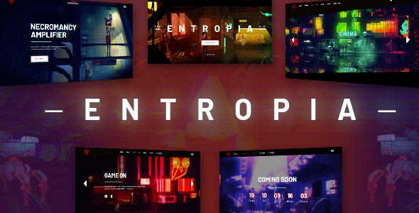 Entropia 1.7.1 - Gaming and eSports WordPress Theme