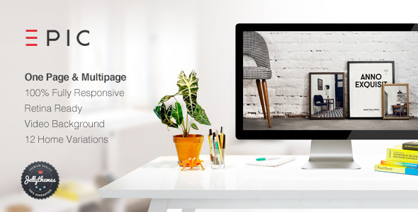 EPIC 1.0 - Responsive Multipurpose Template